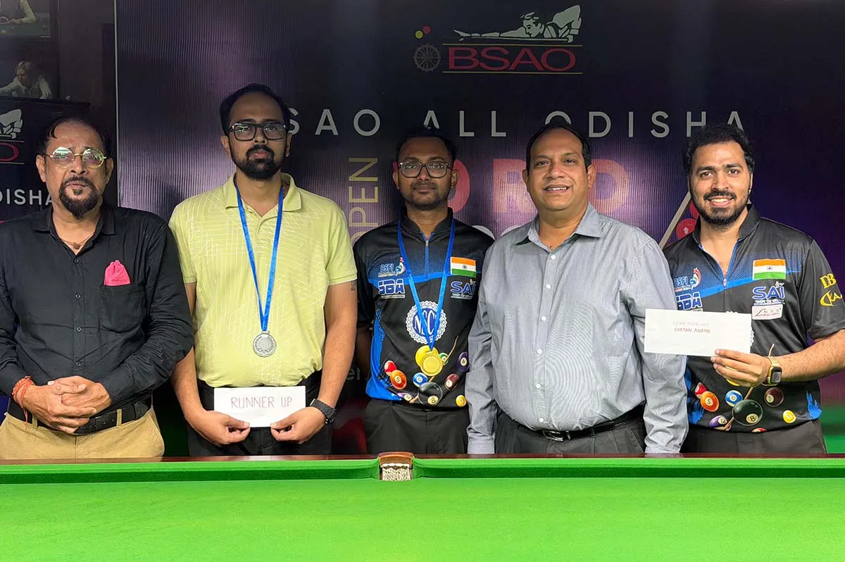 Ashutosh wins Odisha open snooker title