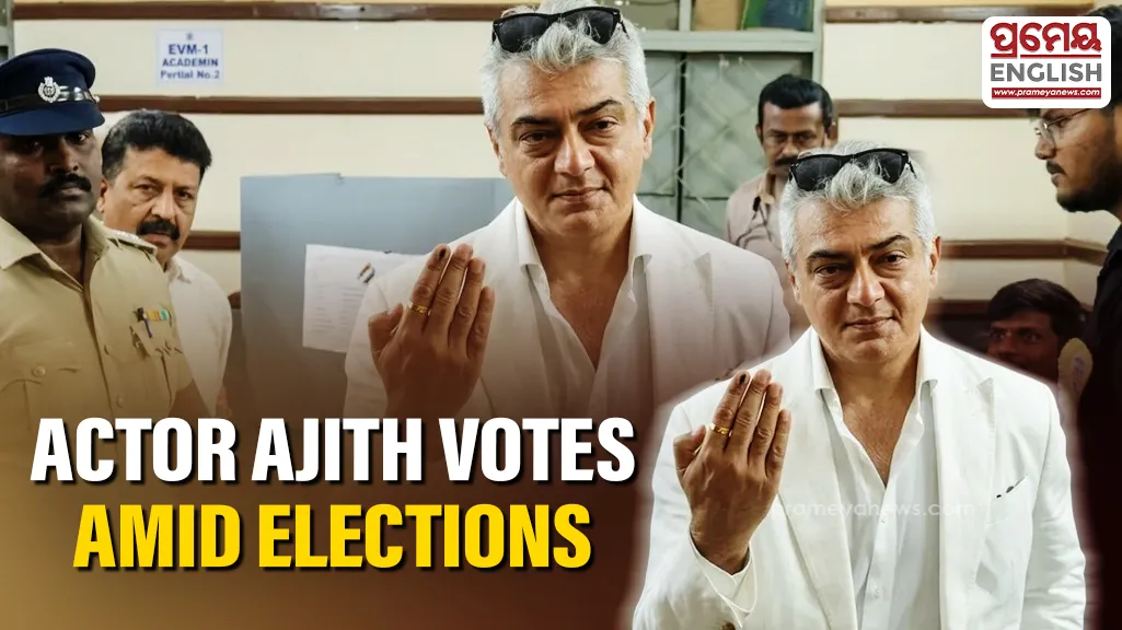 Actor S. Ajith Kumar and Tamil Nadu BJP leaders cast votes amid state assembly polling


