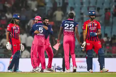 Jofra Archer Torches Lucknow As Rajasthan Royals Secure Dominant 40 Run Victory