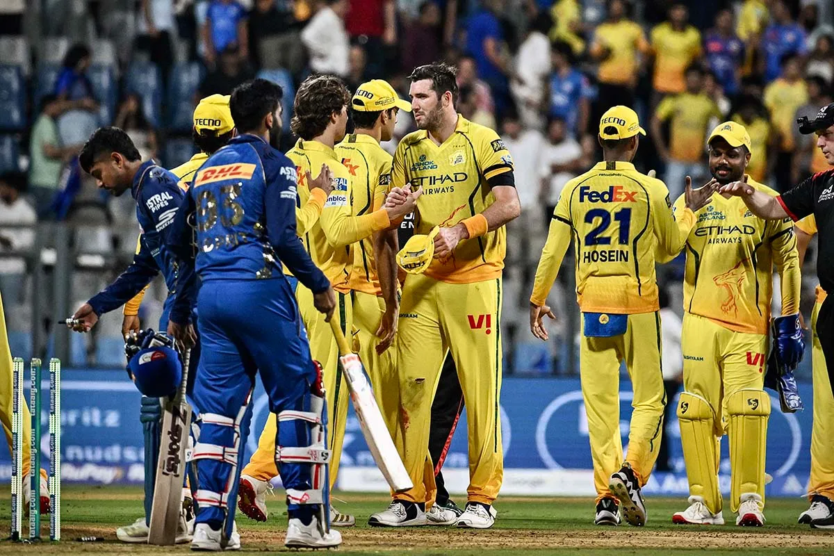 Wankhede Silent as Chennai Super Kings Secure Historic 103 Run Win Against Mumbai Indians