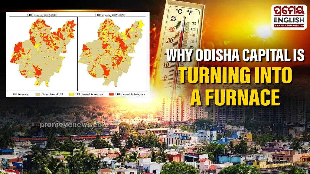 Bhubaneswar Temperatures Skyrocket As Urban Heat Island Effect Grips Odisha Capital