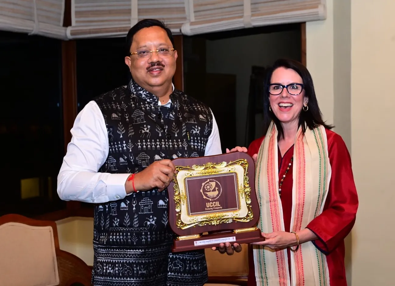 US Consul General Laura Williams Joins UCCIL to Strengthen Odisha Industrial Ties