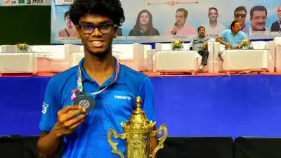 Sarthak Arya shines in Inter State Junior and Youth TT