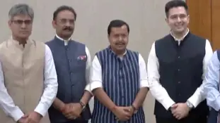 Raghav Chadha, Sandeep Pathak, Ashok Mittal join BJP after severing ties with AAP