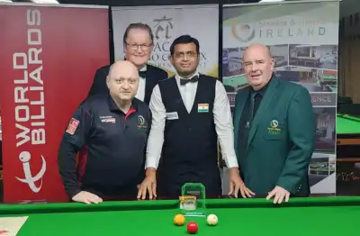 Odisha’s Subrat wins Irish open billiards