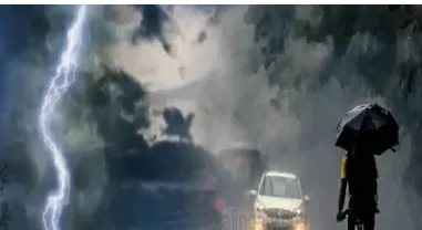 Yellow Warning for Thunderstorms in Odisha Over the Next 7 Days