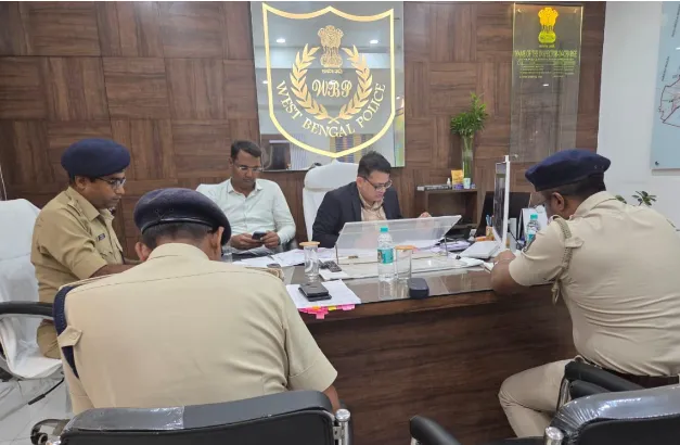 Dr. Satyajit Naik, Police Observer Reviews Poll Preparedness in Katwa Assembly Constituency for West Bengal Elections