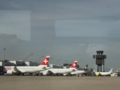 Swiss airplane catches fire during takeoff, Delhi airport declares emergency; 4 injured say sources