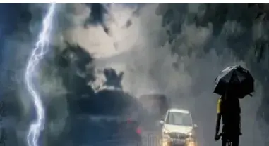 Yellow Warning for Thunderstorms in Odisha Over the Next 7 Days