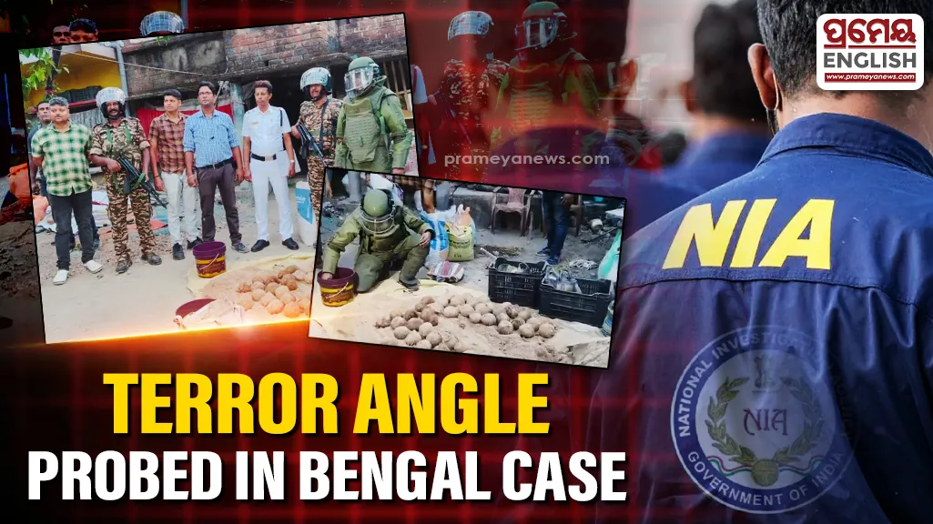 NIA takes over Bengal crude bomb recovery case, begins probe on terror angle
