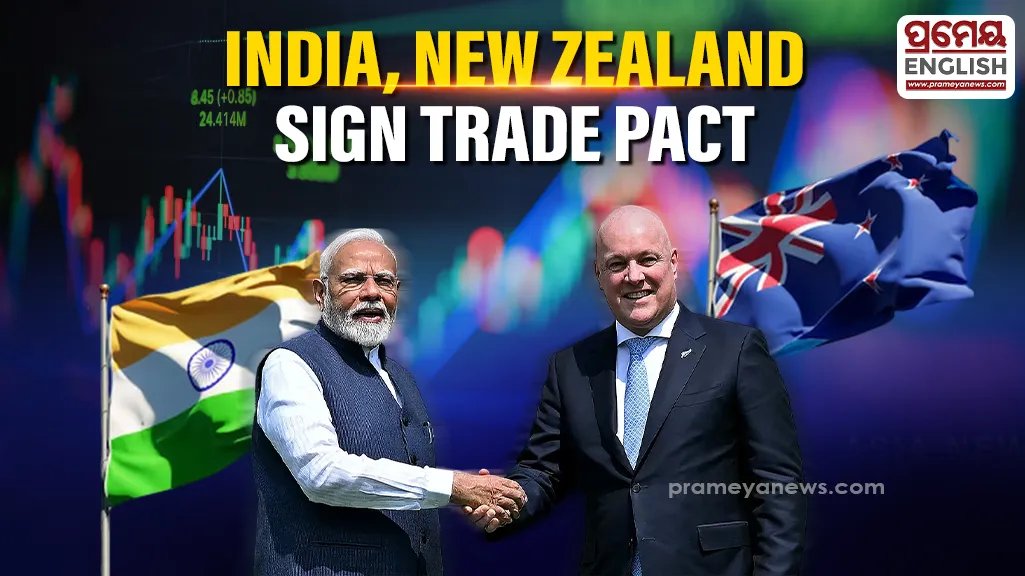 India and New Zealand Ink Landmark Trade Pact to Boost Bilateral Commerce
