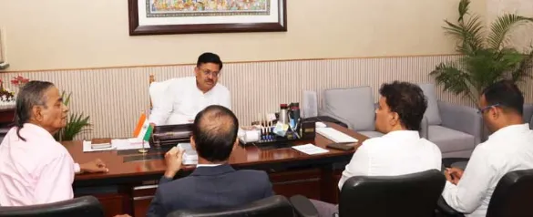 Odisha:16-Point Reform Plan for Lingaraj Temple Presented to Law Minister