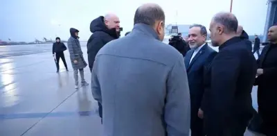 Iranian FM Abbas Araghchi Lands in Russia Peace Talks with Putin