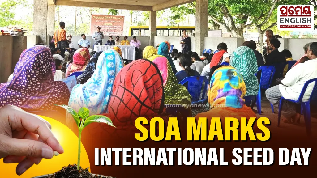 SOA hosts International Seed Day, educates farmers on quality seeds