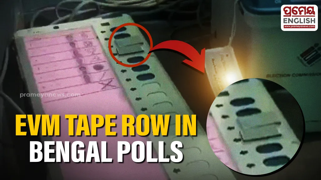 West Bengal Assembly polls: BJP alleges irregularities in Falta, says party's button 'blocked by tape' on EVMs

