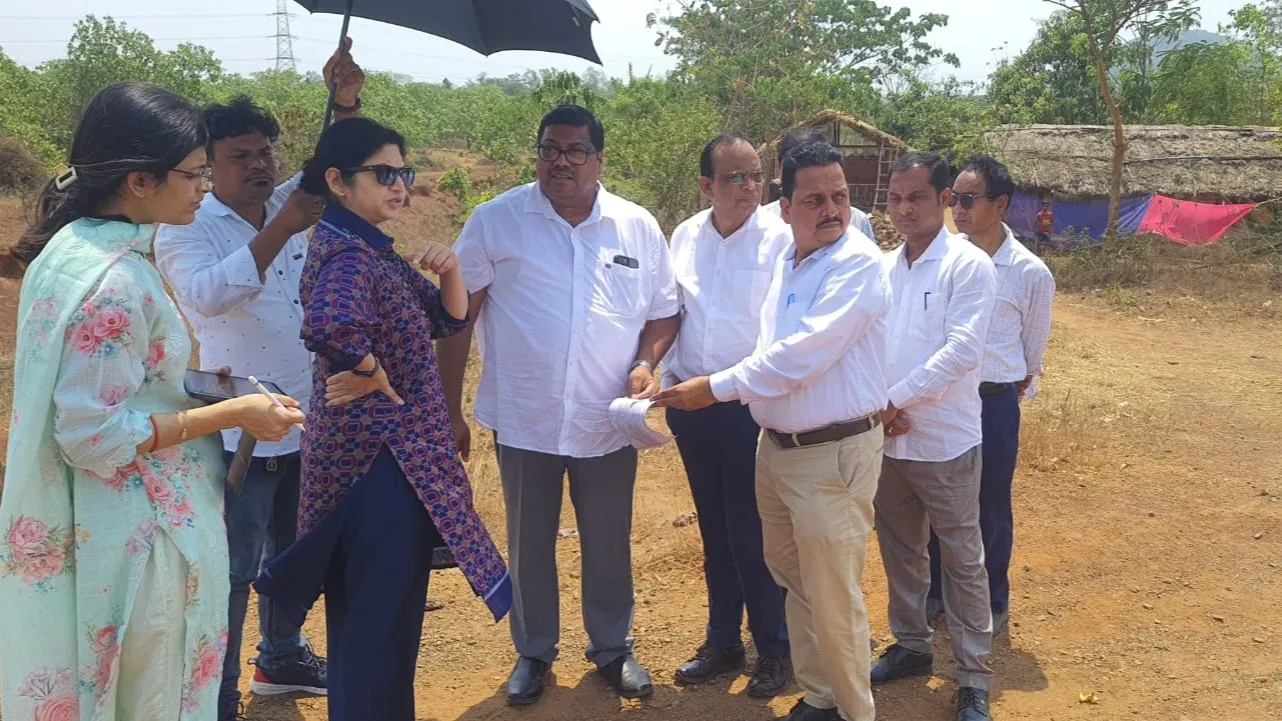 Odisha: Usha Padhee inspects sites for industrial expansion in Jajpur’s Kalinganagar


