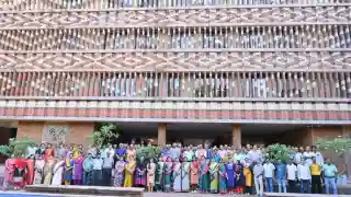 Odia Pakhya celebrates ‘Ama Poshak Ama Parichaya’ day with traditional attire