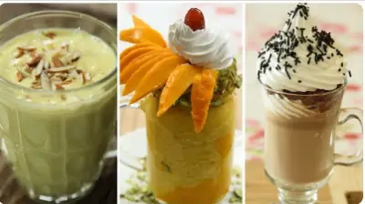Refreshing milkshakes for children; perfect treats for hot Summer