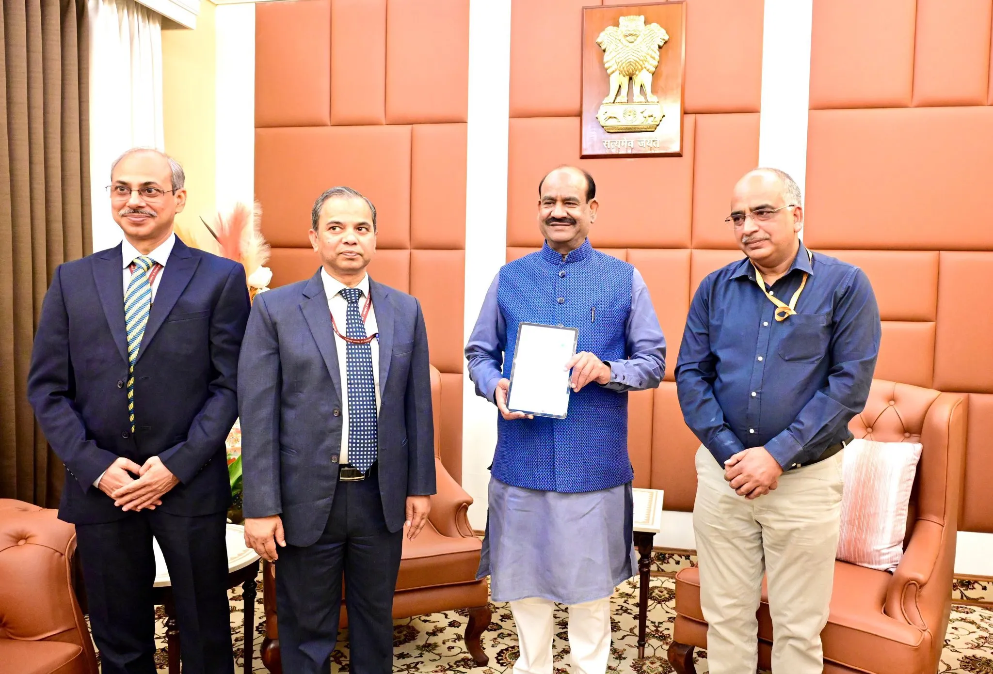 Lok Sabha Speaker joins National Census 2027; Completes digital self-enumeration