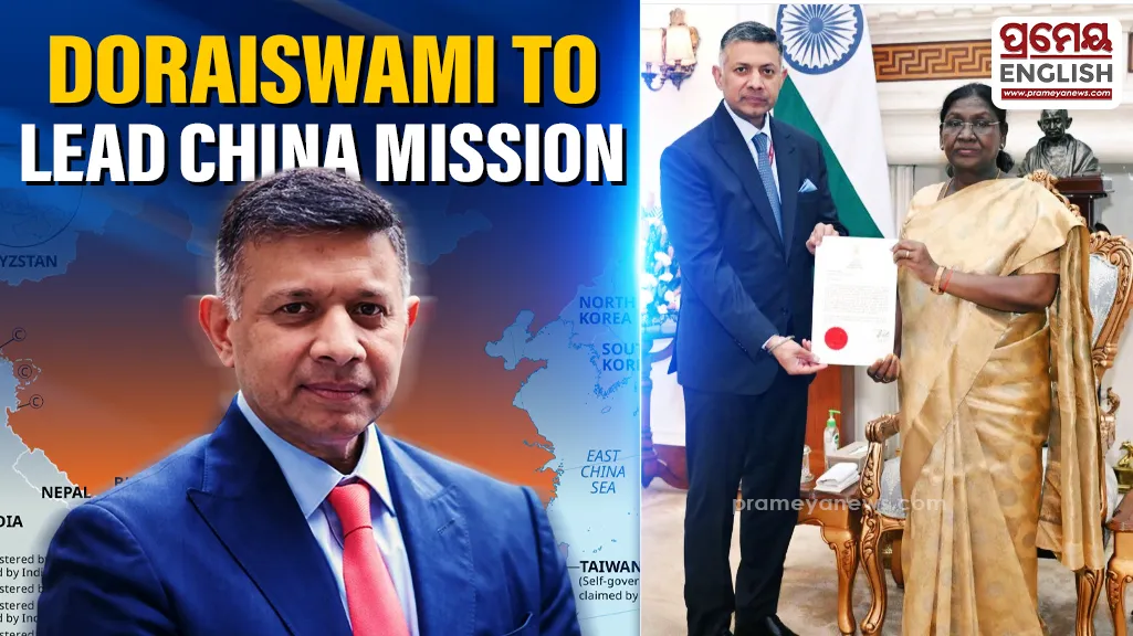 Vikram Doraiswami Receives Credentials From President Murmu To Lead China Mission
