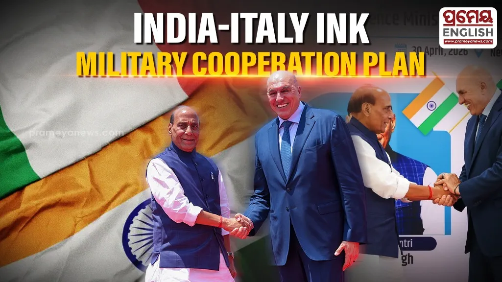 Rajnath Singh Discusses West Asia Security and Defence Ties With Italian Counterpart