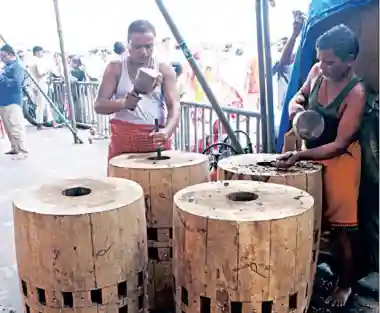Nrusingha Chaturdashi: Guja Anukula ritual accelerates Rath Yatra chariot construction at Puri