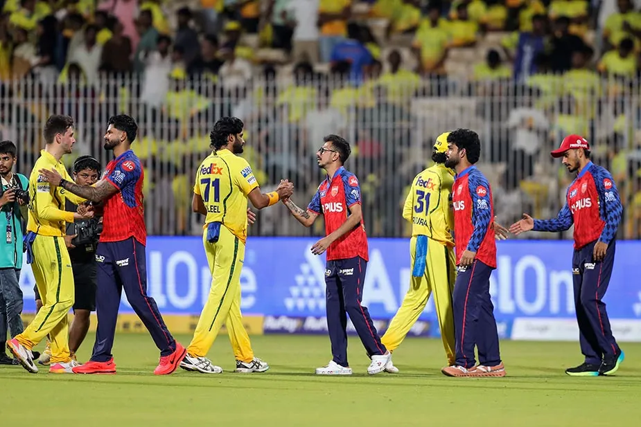 Shreyas Iyer Leads PBKS to a Thrilling Five Wicket Victory over CSK at Chepauk