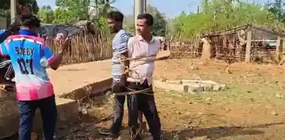 Two youths allegedly assaulted & tied to pole by villagers in Malkangiri over suspected theft