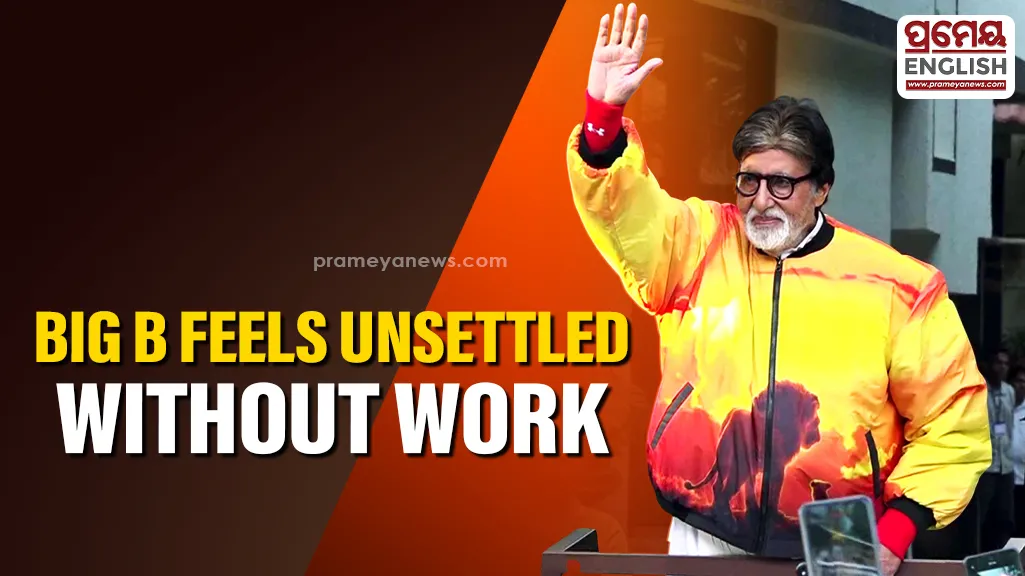 A day that spelt 'lazy': Big B says not working daily feels "off" and "unsettling"