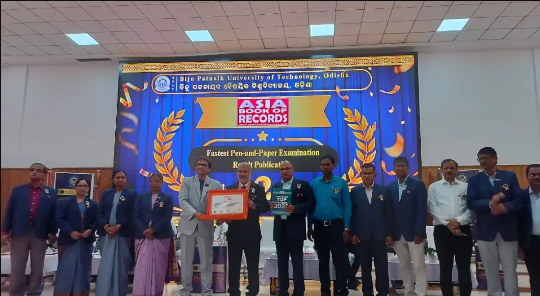 BPUT earned this distinction for publishing examination results within just two days of conducting pen-and-paper tests, setting a new benchmark. A total of 67,963 students appeared for undergraduate and postgraduate examinations, with 3,51,264 answer scripts evaluated.