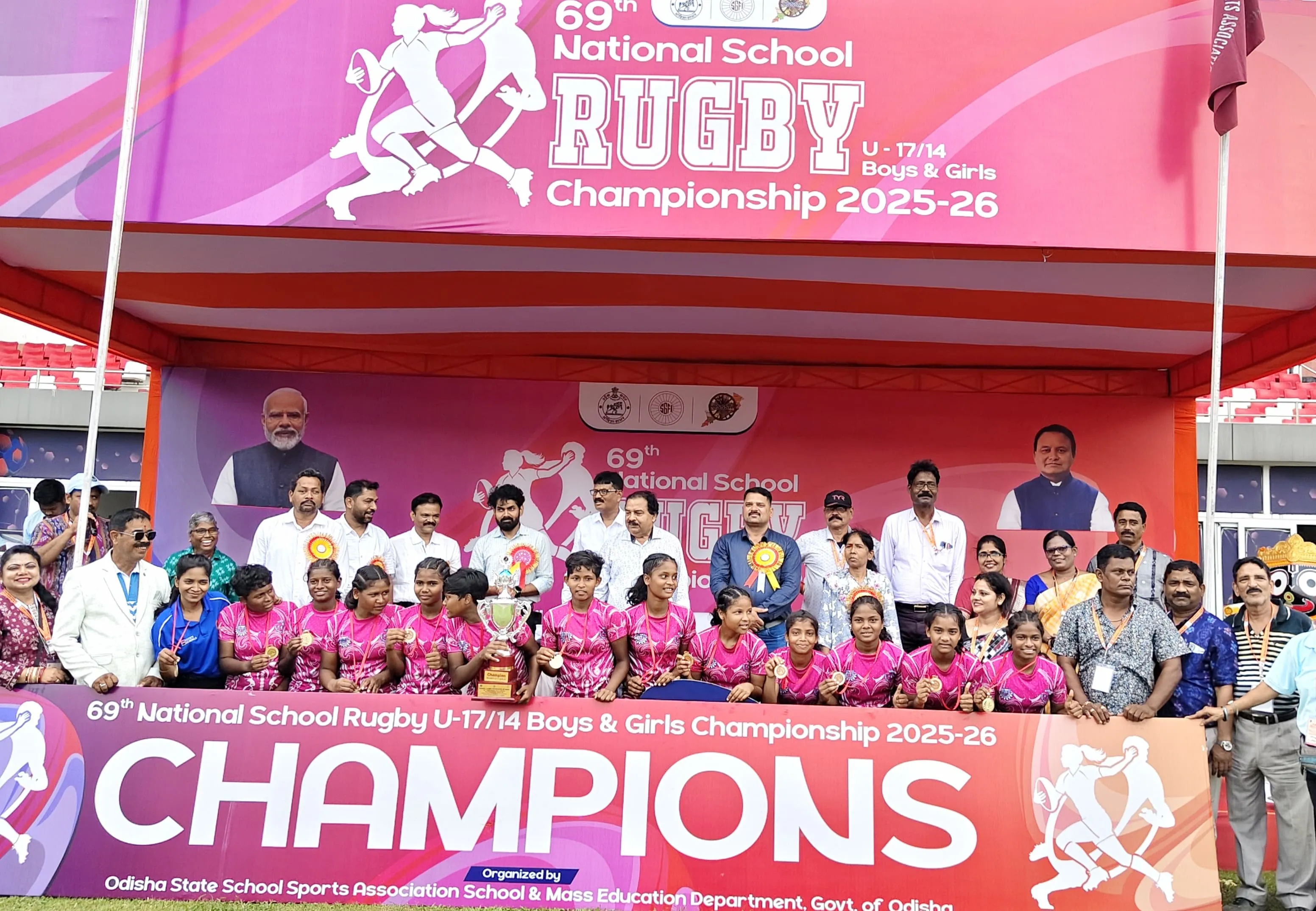 SGFI Rugby Championship: Host Odisha shines in U-17 Girls, Bihar clinches Boys’ title   

