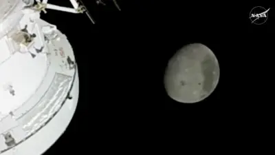Artemis II Astronauts Witness Lunar Far Side during Seven Hour Flyby