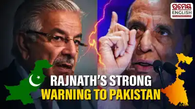If Pakistan tries to cast eye on Bengal, God knows how many parts it will be divided into: Rajnath Singh hits back at Khawaja Asif
