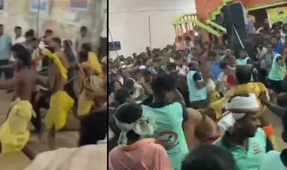 Clash between 2 Danda Parties in Aska; Scene goes viral