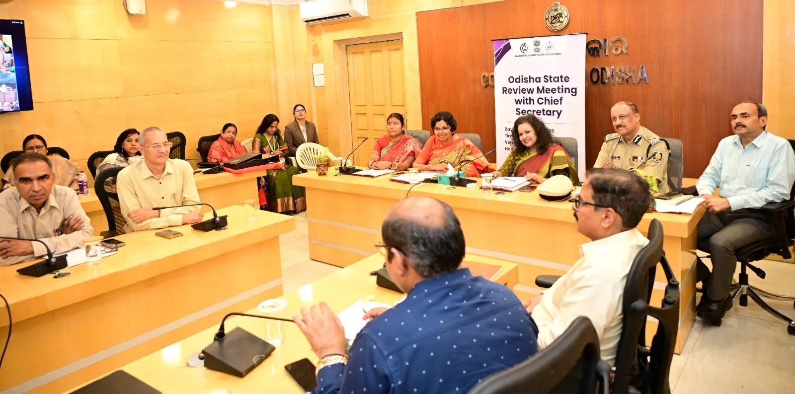 NCW Chairperson reviews women-centric initiatives in Odisha