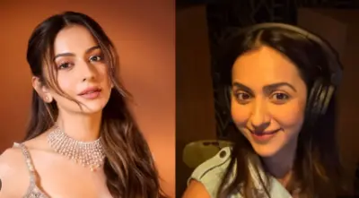 Rakul Preet Singh shares candid selfie while dubbing for ‘Pati Patni Aur Woh Do’