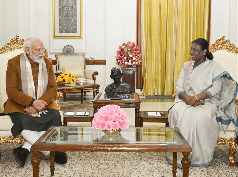 President Murmu, PM Modi extend greetings on Maharashtra formation day