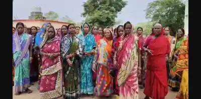 Anandpur: Women stage protest over lack of water supply despite piped connections