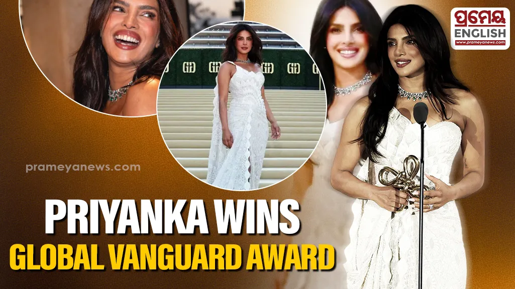 Priyanka Chopra honoured with Global Vanguard Award at Gold Gala 2026