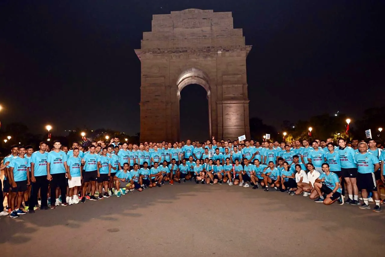 IAF conducts 88-Hour ‘Operation Sindoor Commemorative Run’ in Delhi

