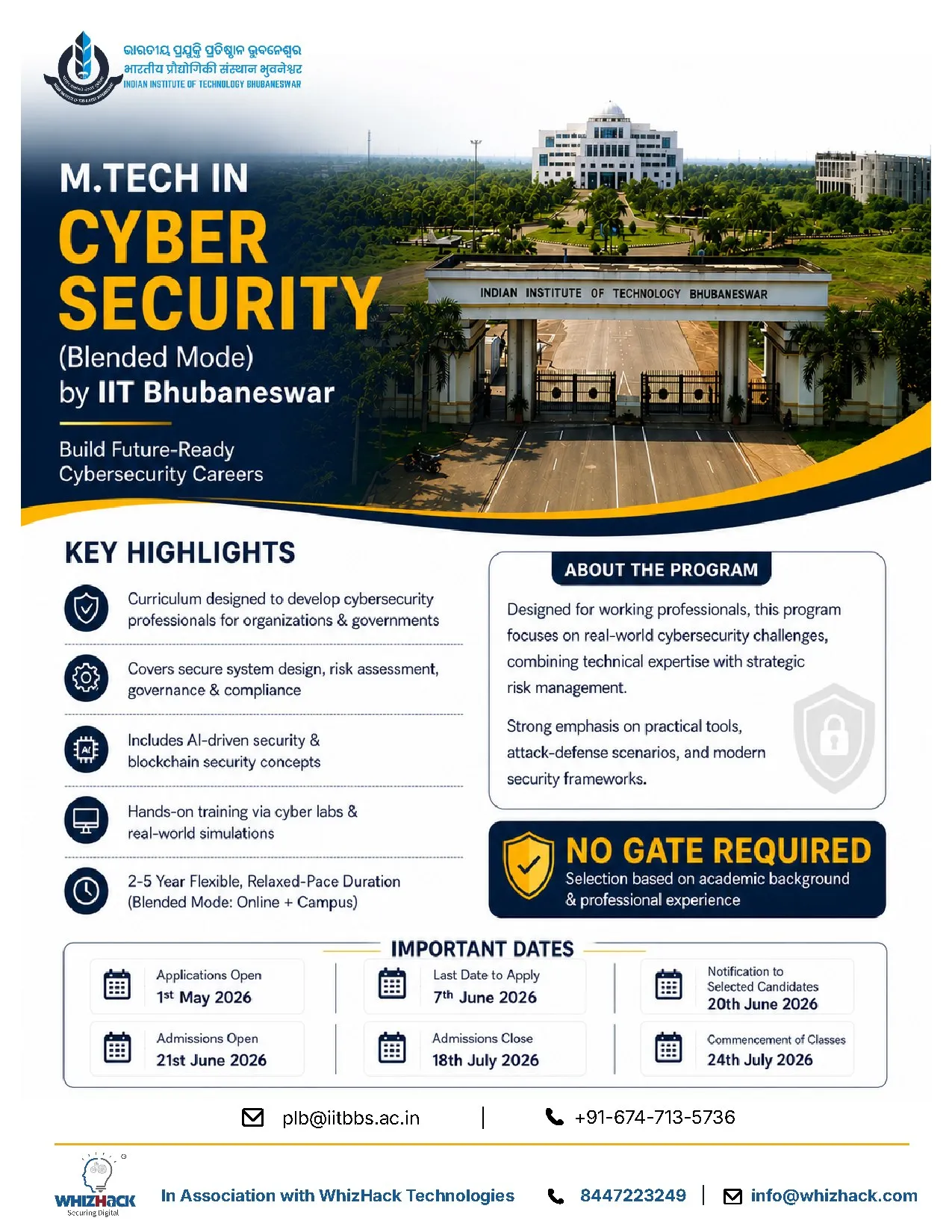 IIT Bhubaneswar launches industry-linked M.Tech programme in cyber security