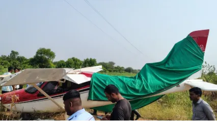 Baramati training aircraft crashes following technical glitch; no injuries reported

