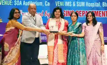 Nurses are silent warriors, says MP Aparajita Sarangi