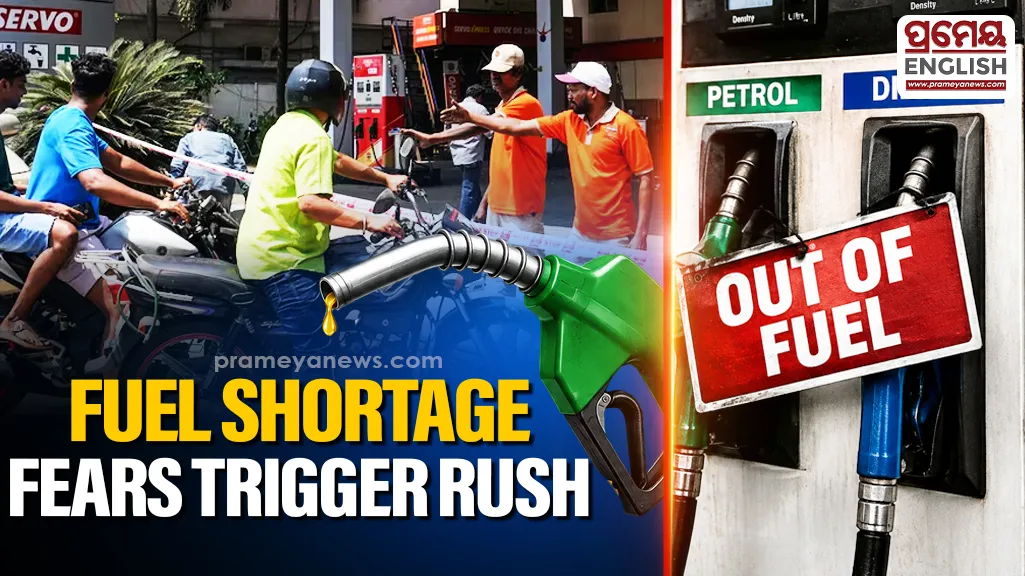 Panic buying hits Bhubaneswar amid fears of fuel shortage

