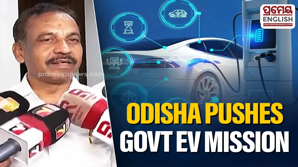 Odisha to convert 50% government vehicles Into EVs