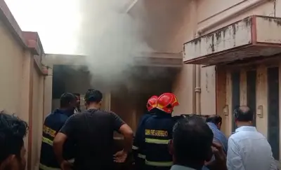 Fire breaks out at Meheta House in Cuttack, residents safe