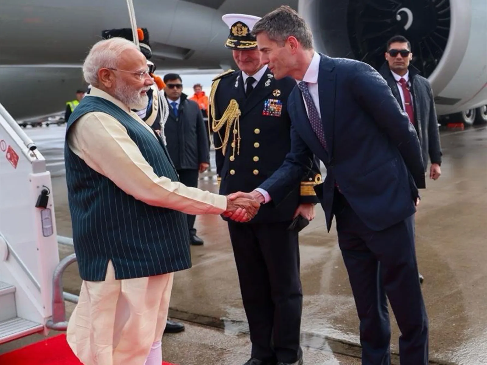 Modi lands in Amsterdam to ink major semiconductor and clean energy agreements with Dutch leadership