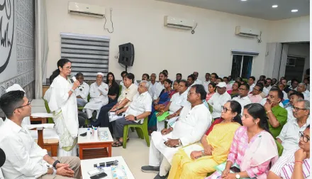 Mamata Banerjee Urges TMC Candidates to Rebuild Party, says 'those who want to leave can go.'