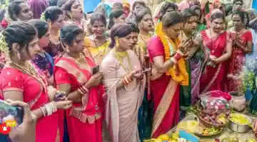 Transgender community celebrates Savitri Brata with devotion