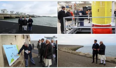PM Modi Visits Dutch Dam Afsluitdijk, Seeks Collaboration in Water Management